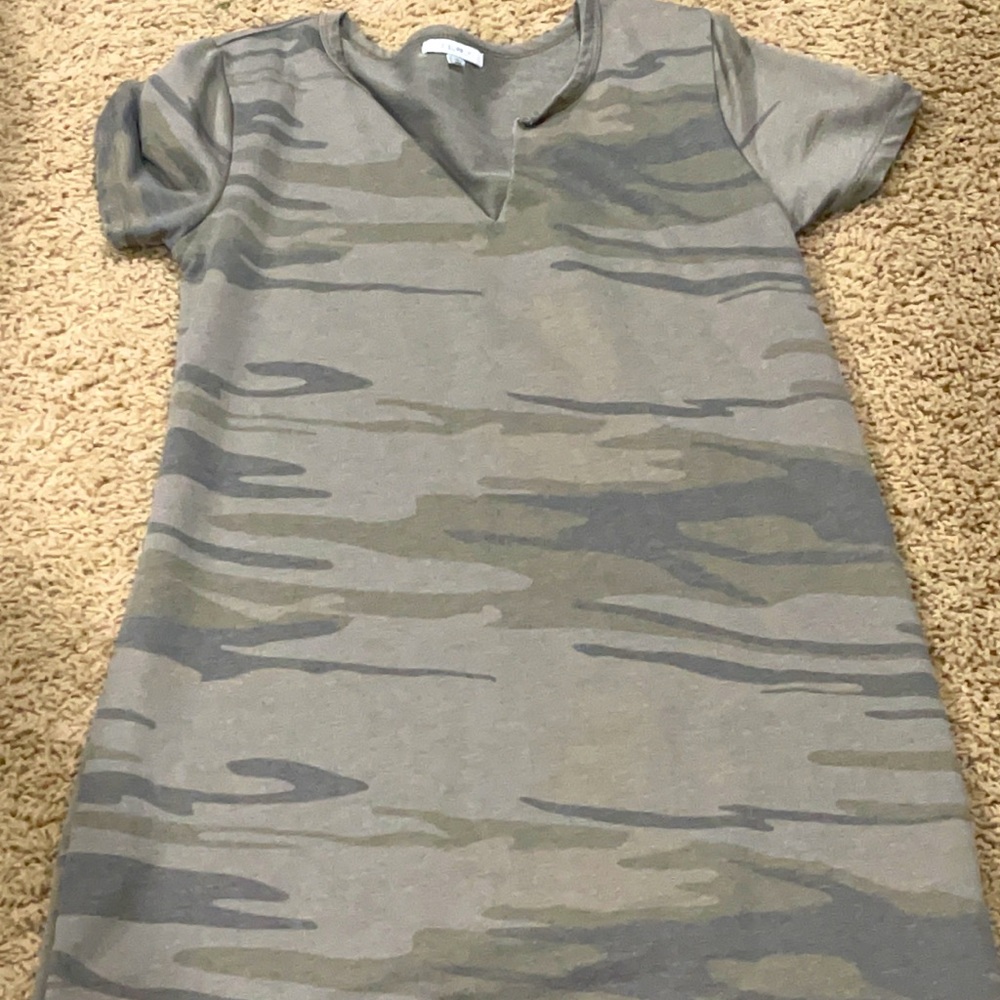 Z Supply Camo T-Shirt Dress